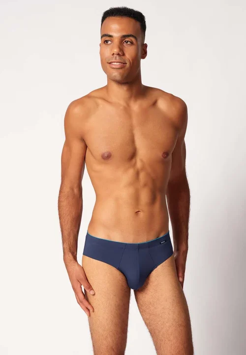 SKINY spodnje hlače moške 2-kom Micro Bluejewel Stripes Selection