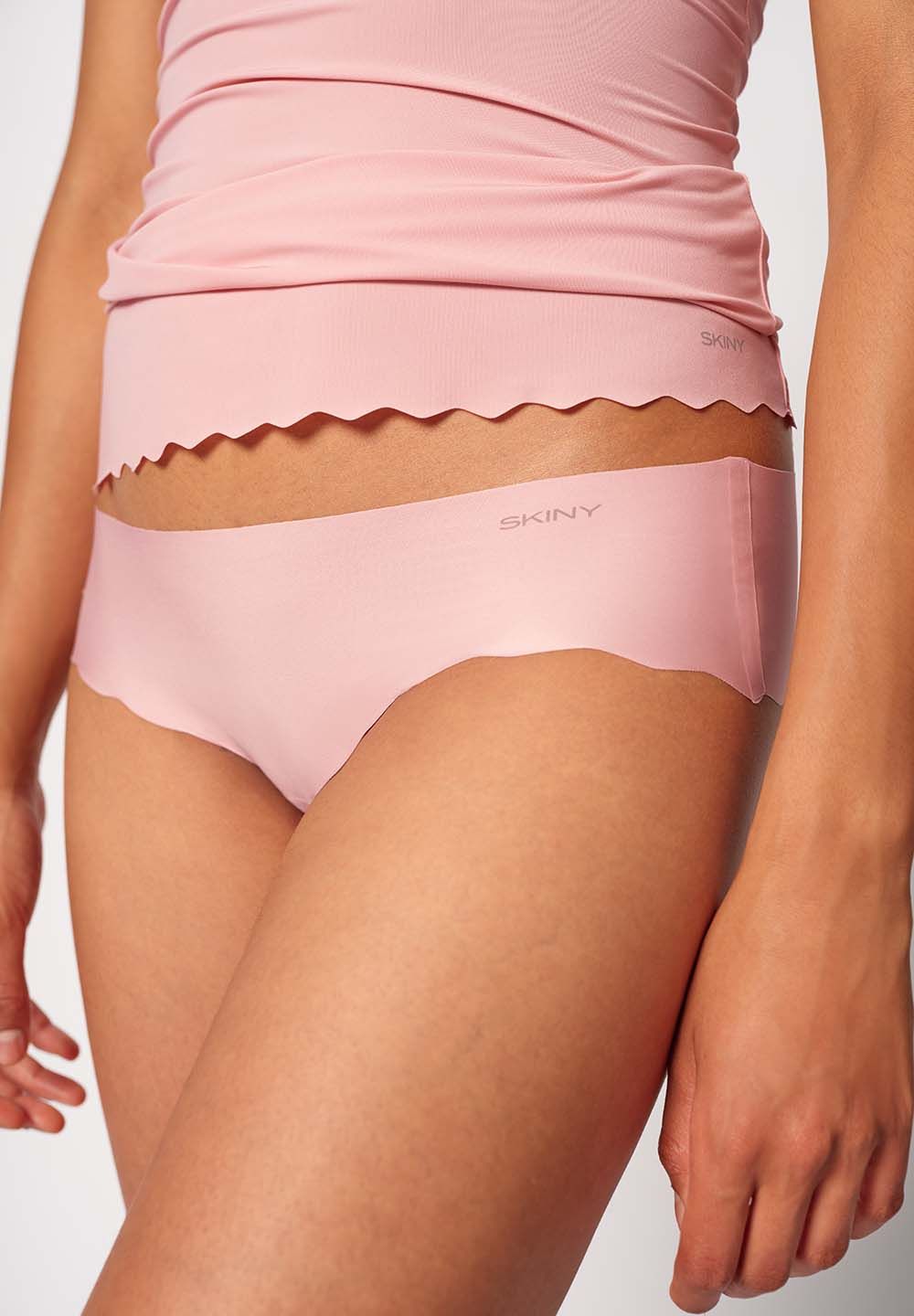 SKINY Basic spodnje hlačke ženske M.Essentials bridal rose - slika 3