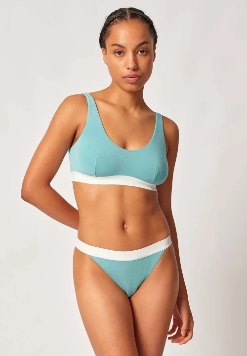 SKINY T. nedrček - crop top ženski Reef Waters