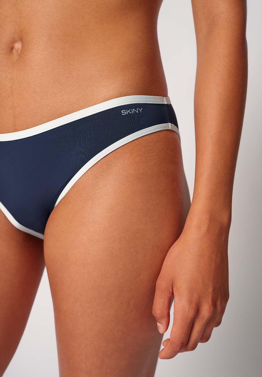 SKINY Bikini kopalke - ženske spodnji del Crown modre - slika 3