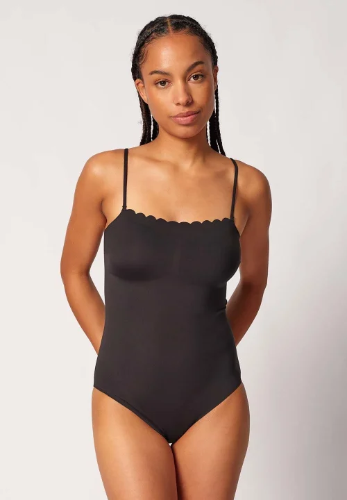 SKINY Kopalke Softtouch Swim - ženske enodelne črne
