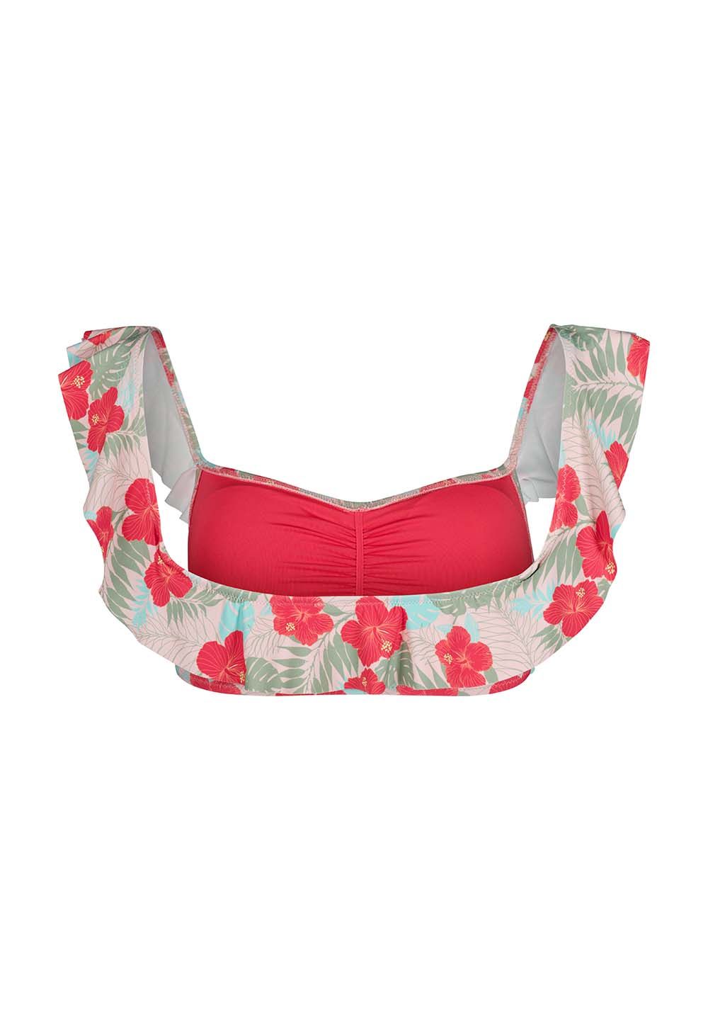 SKINY bandeau Kopalke - ženske zgornji del Tropical hibiscus - slika 5