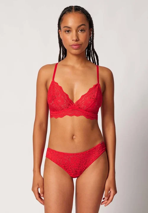 SKINY Basic nedrček SoftBra ženski rdeč