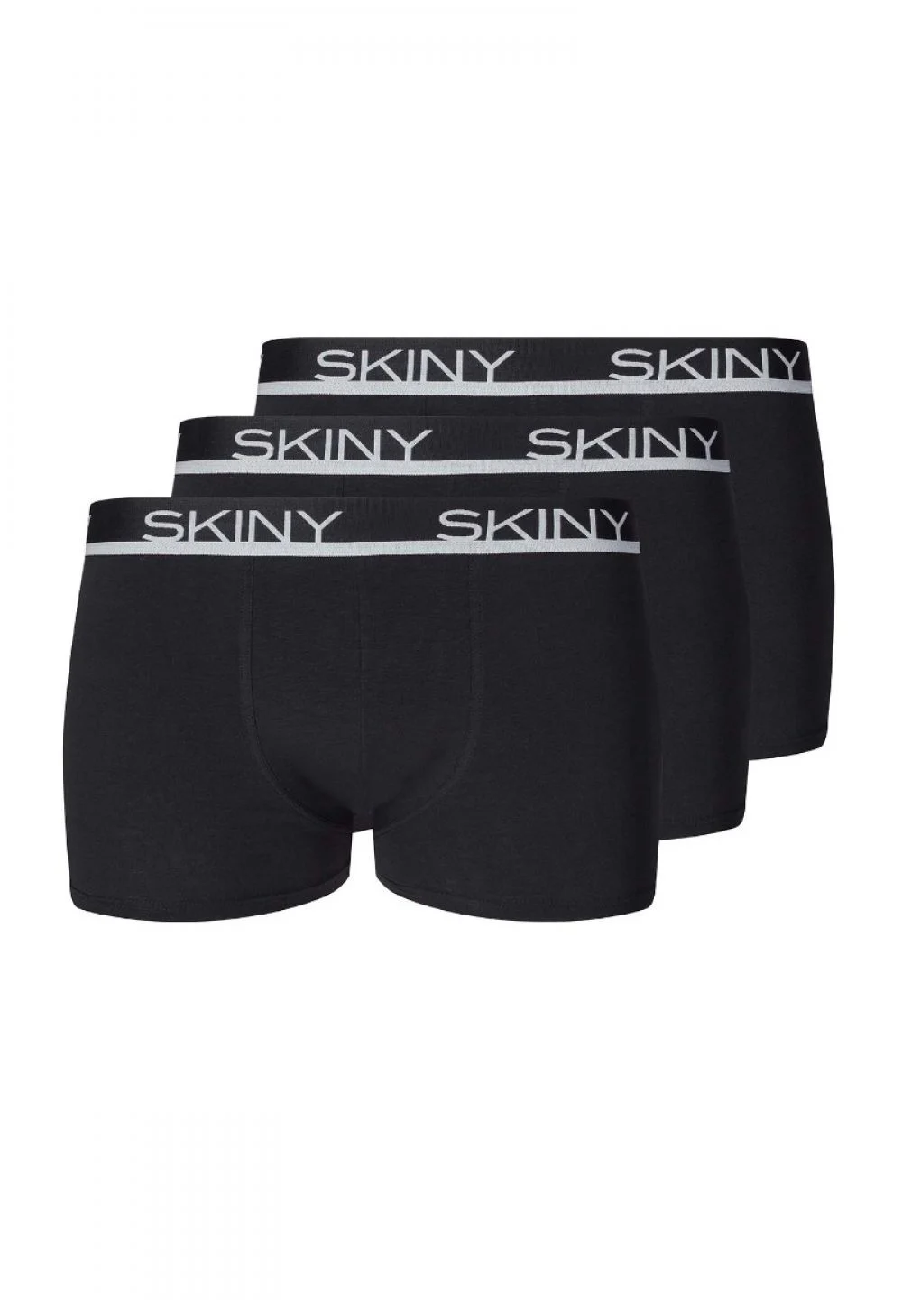 SKINY Basic boksarice moške črne 3-kom - slika 4