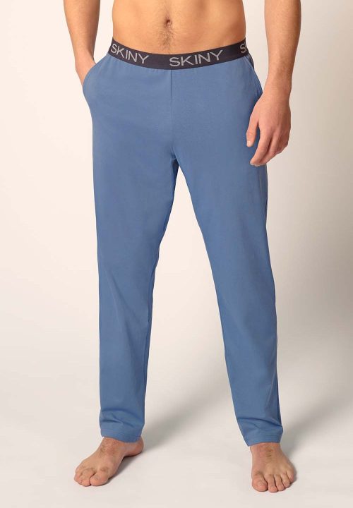 SKINY Basic M&M T. pižama spodnji del moška Modra