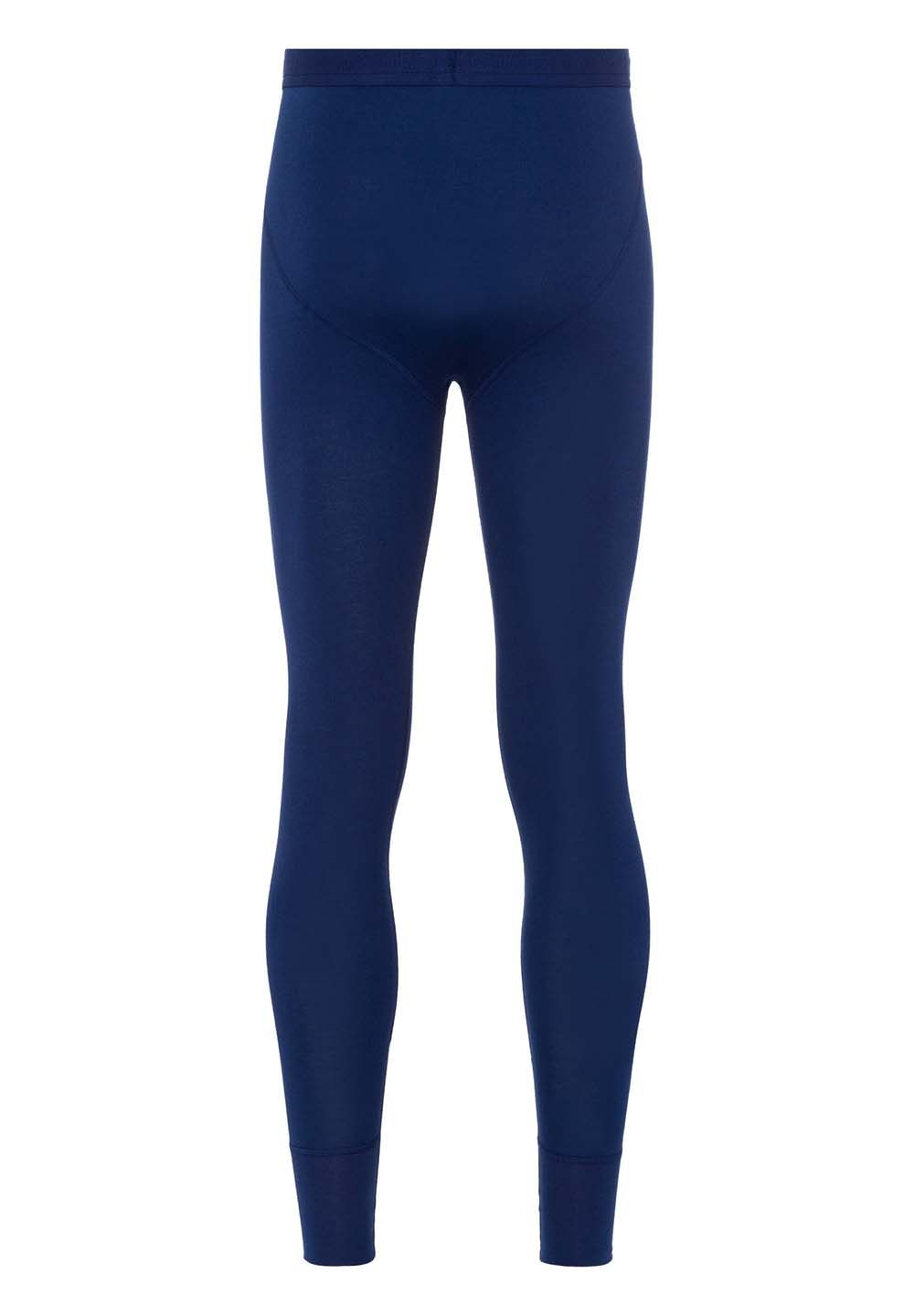 SKINY Basic moške dolge spodnje hlače Navy - slika 5