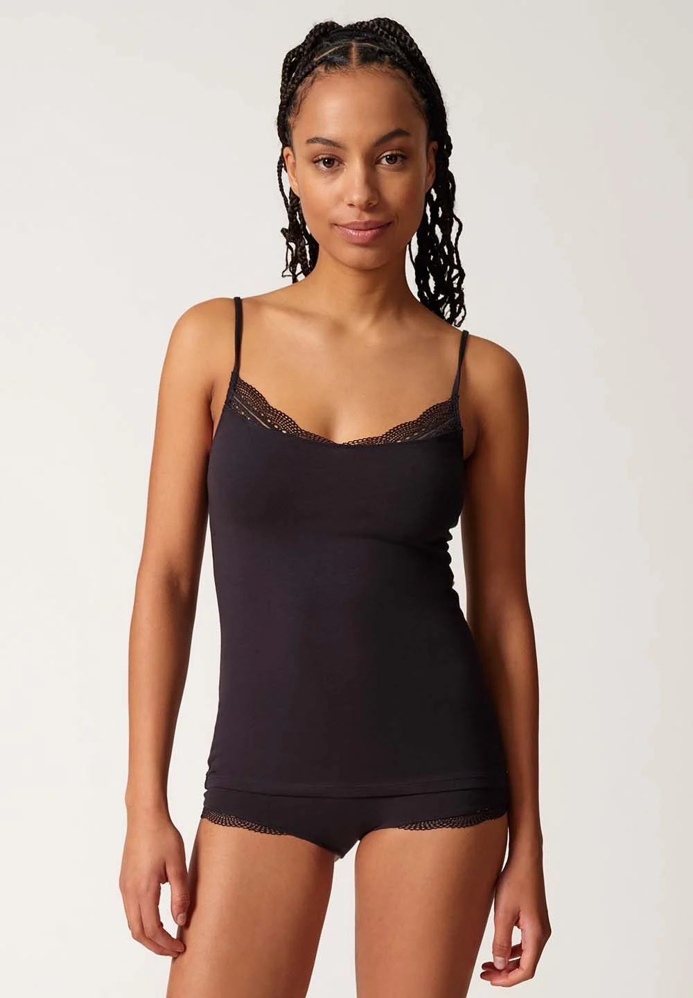SKINY Basic Camisole spodnja majica ženska Classic črna