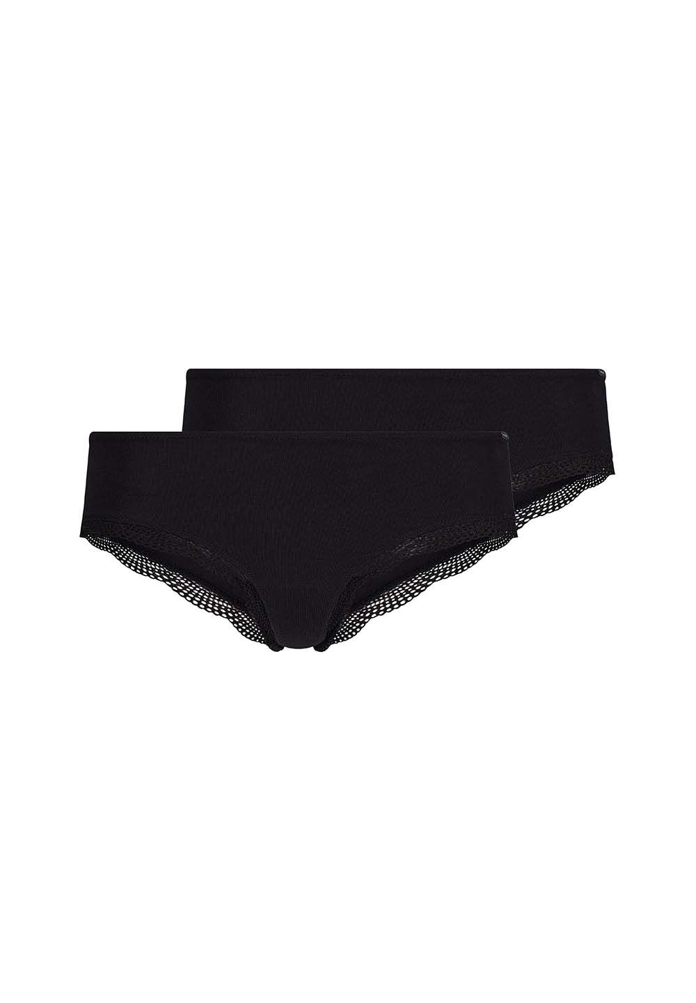 SKINY Basic Cheeky spodnje hlačke ženske Classic 2-kom črne - slika 4