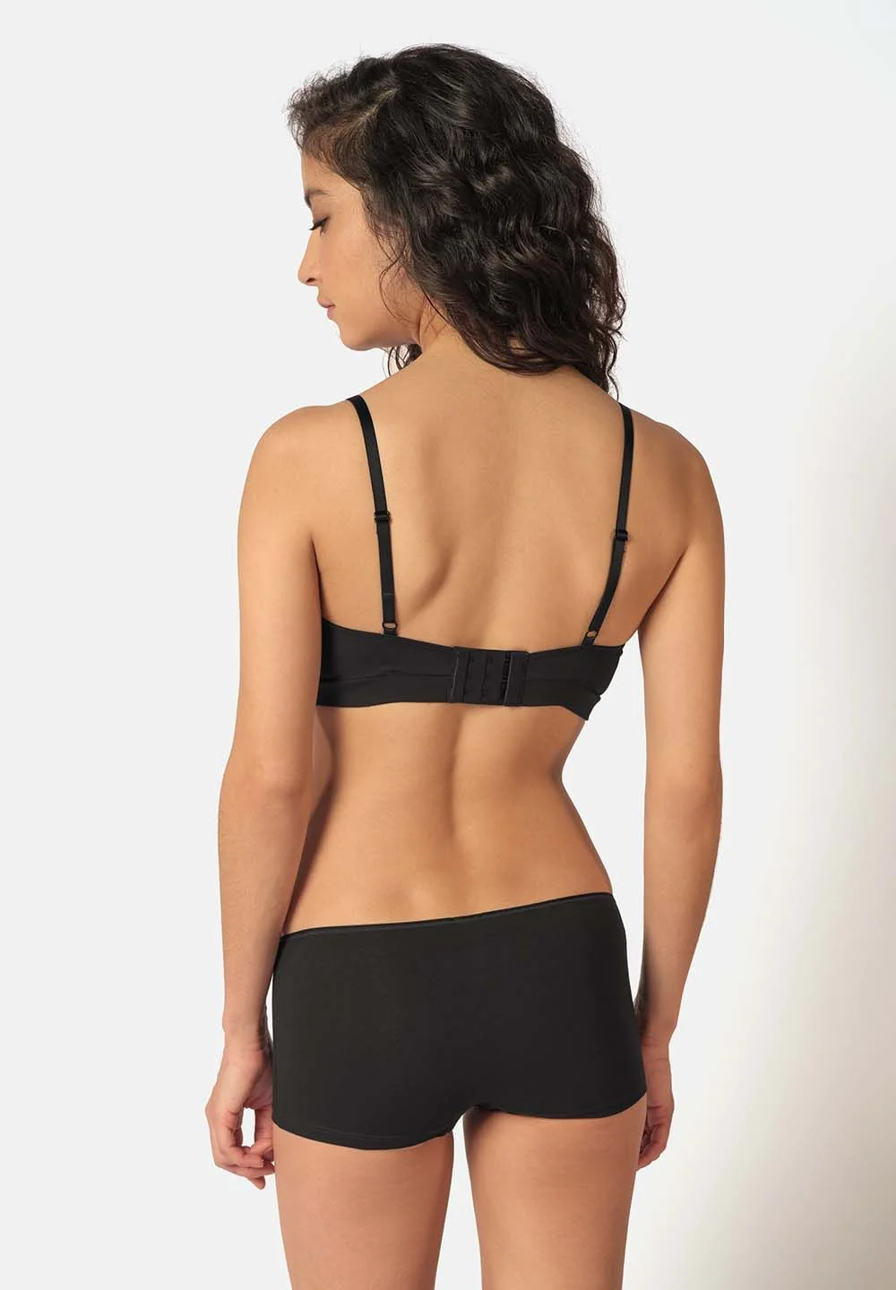 SKINY Basic nedrček ženski Essentials Črn - slika 2
