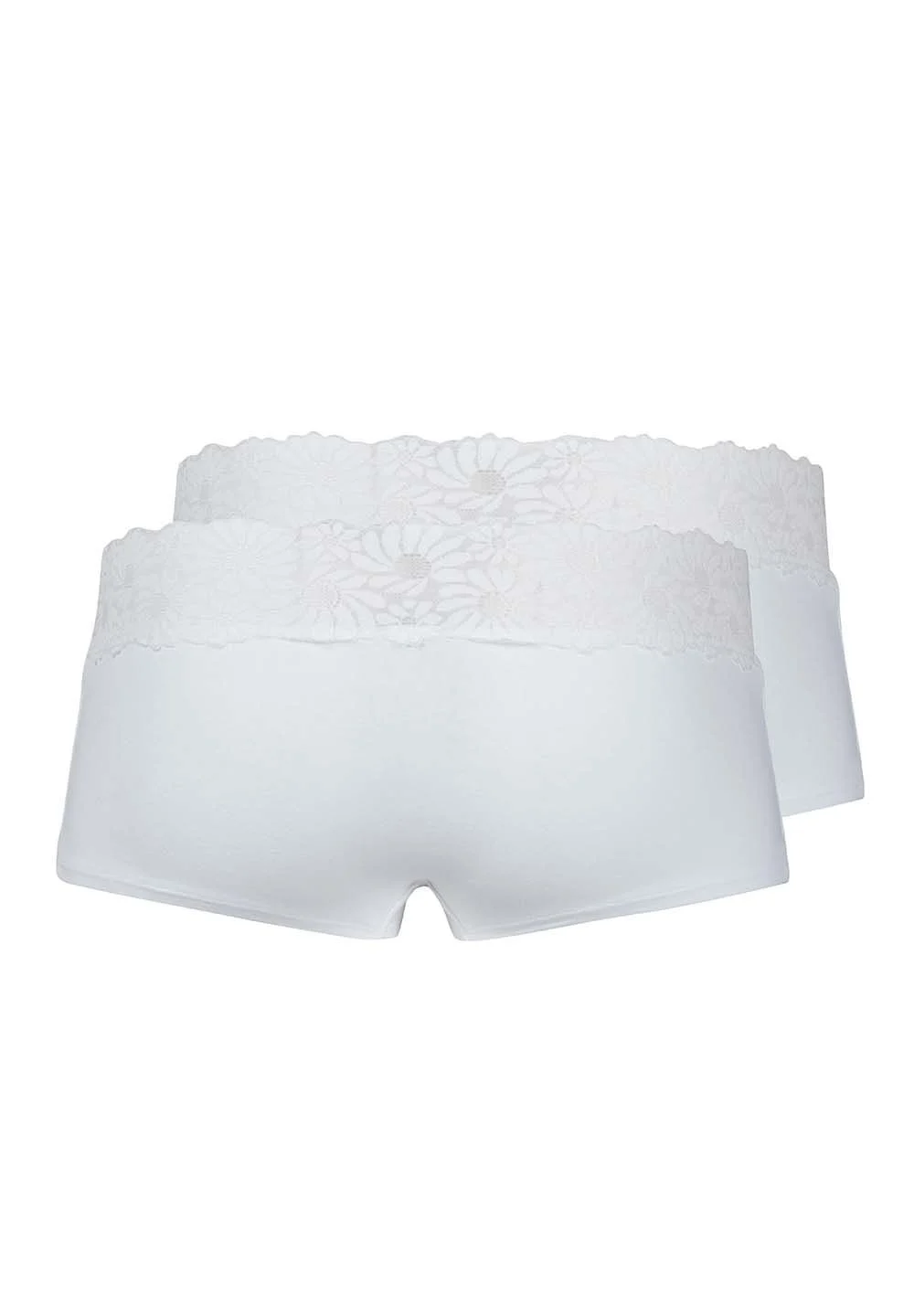 SKINY Basic Lace spodnje hlačke boksarice ženske Essentials Bele 2-kom - slika 5