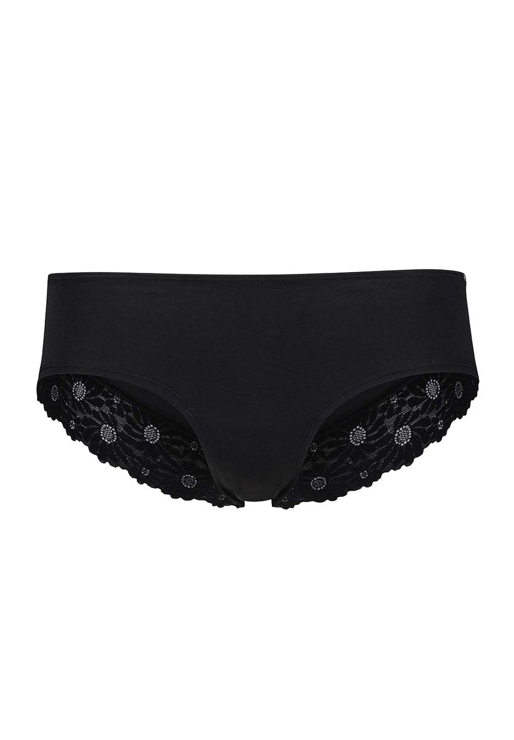 SKINY Basic Lace spodnje hlačke ženske Essentials črne 2-kom - slika 6