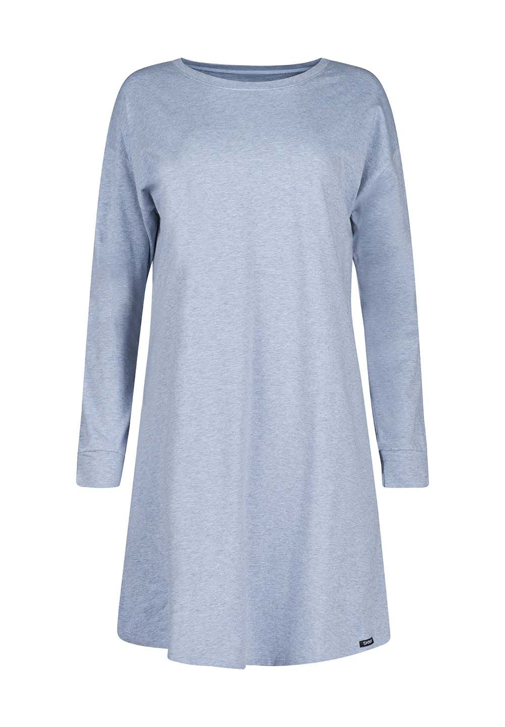 SKINY Basic M&M spodnja srajca dolg rokav ženska Denim Melange - slika 4