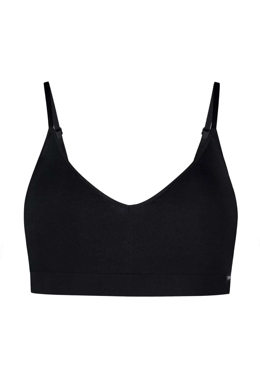 SKINY Basic nedrček ženski Essentials Črn - slika 4